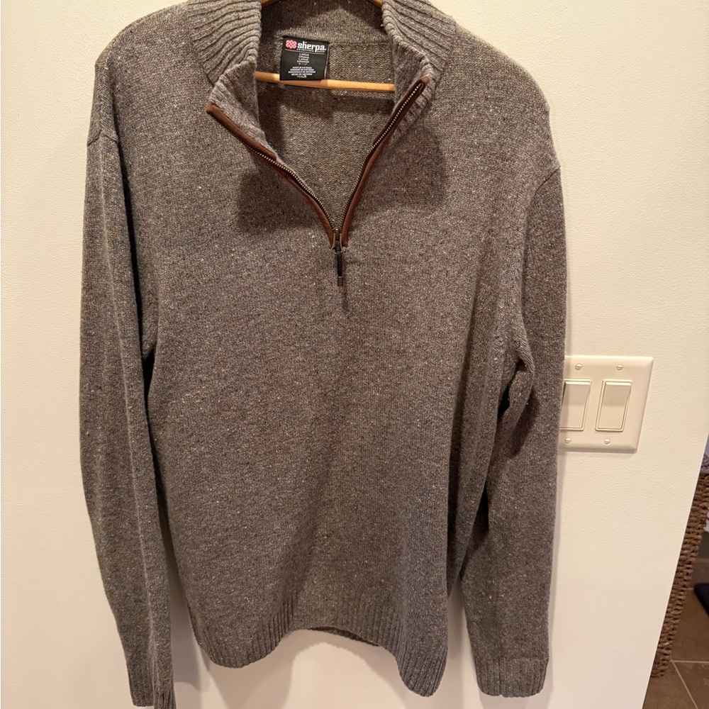 Men's Sherpa Half-Zip Sweater